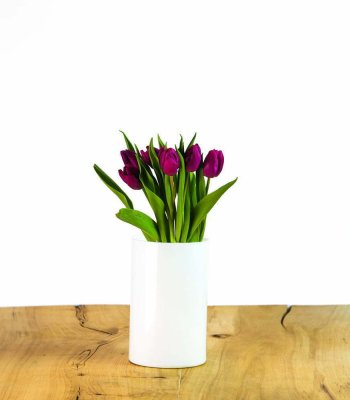 Wazon MILOY biały M 21cm