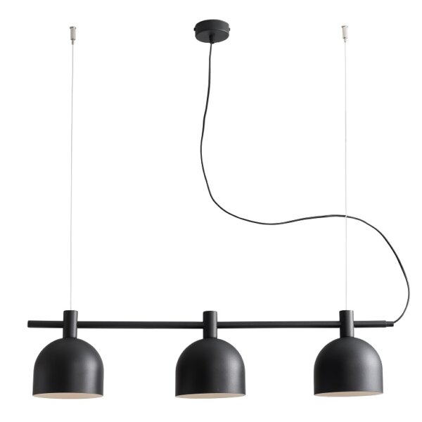 Lampa Beryl 3 black