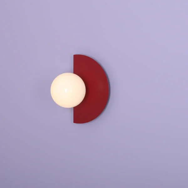 Kinkiet LOOP WALL RED