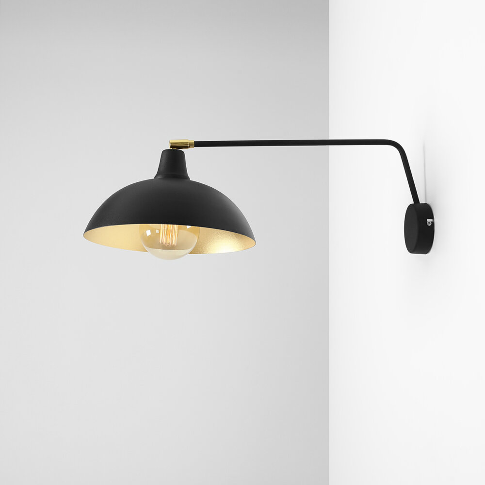 Kinkiet ESPACE WALL BLACK