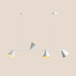 Lampa wisząca FORM 4 WHITE