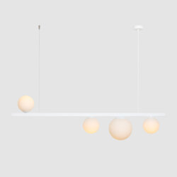 Lampa wisząca GARDA 4 WHITE