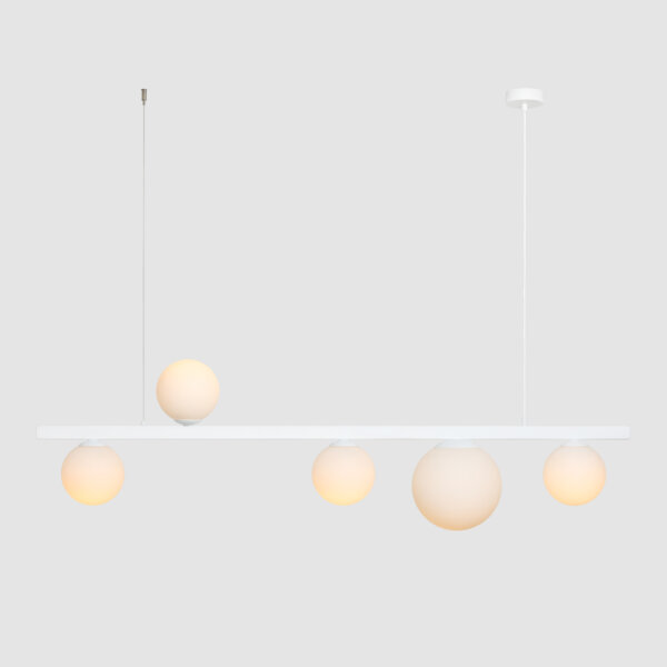 Lampa wisząca GARDA 5 WHITE