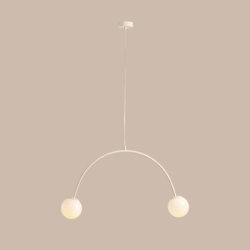 Lampa wisząca UNA 2 CREAM