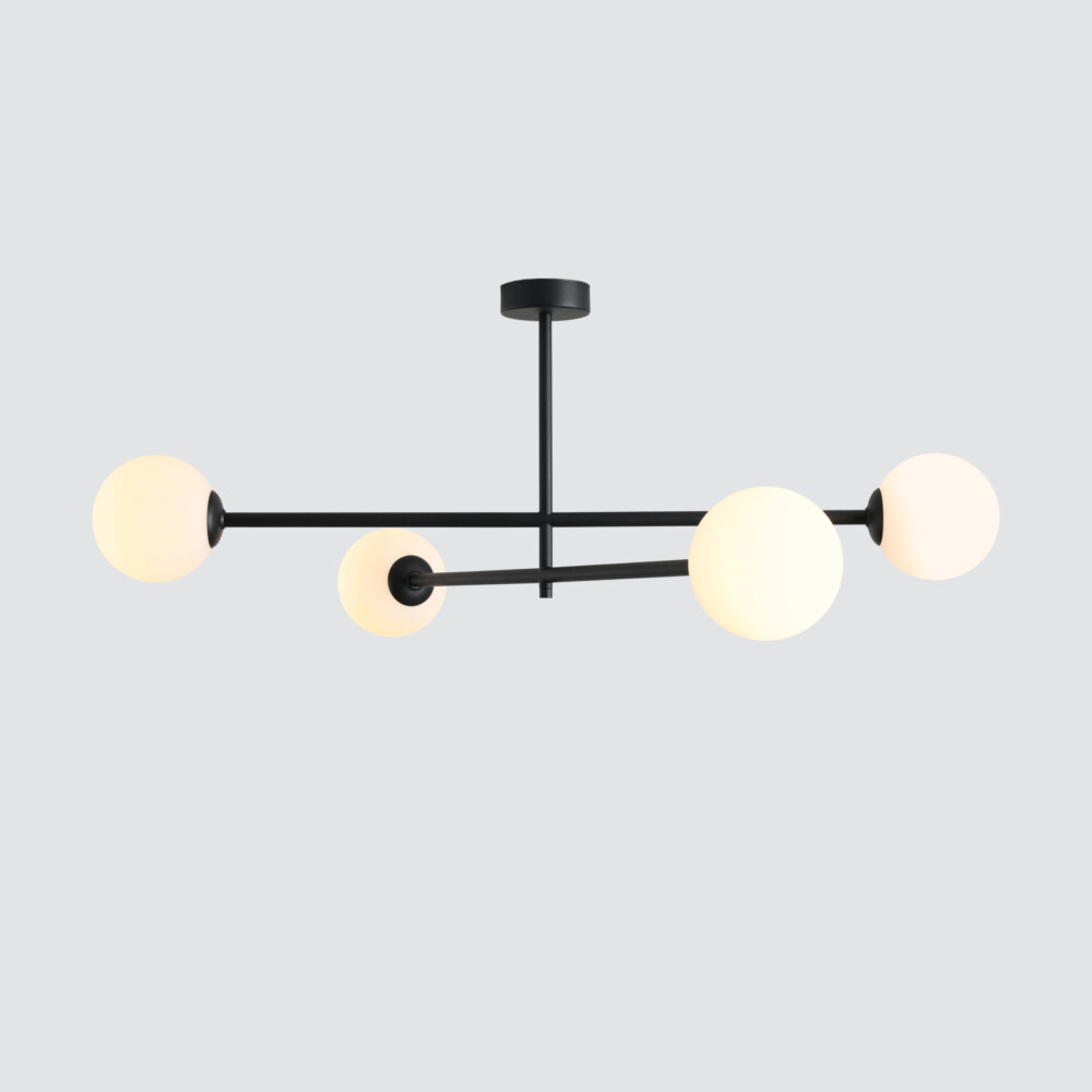Plafon PINNE CEILING 4 BLACK