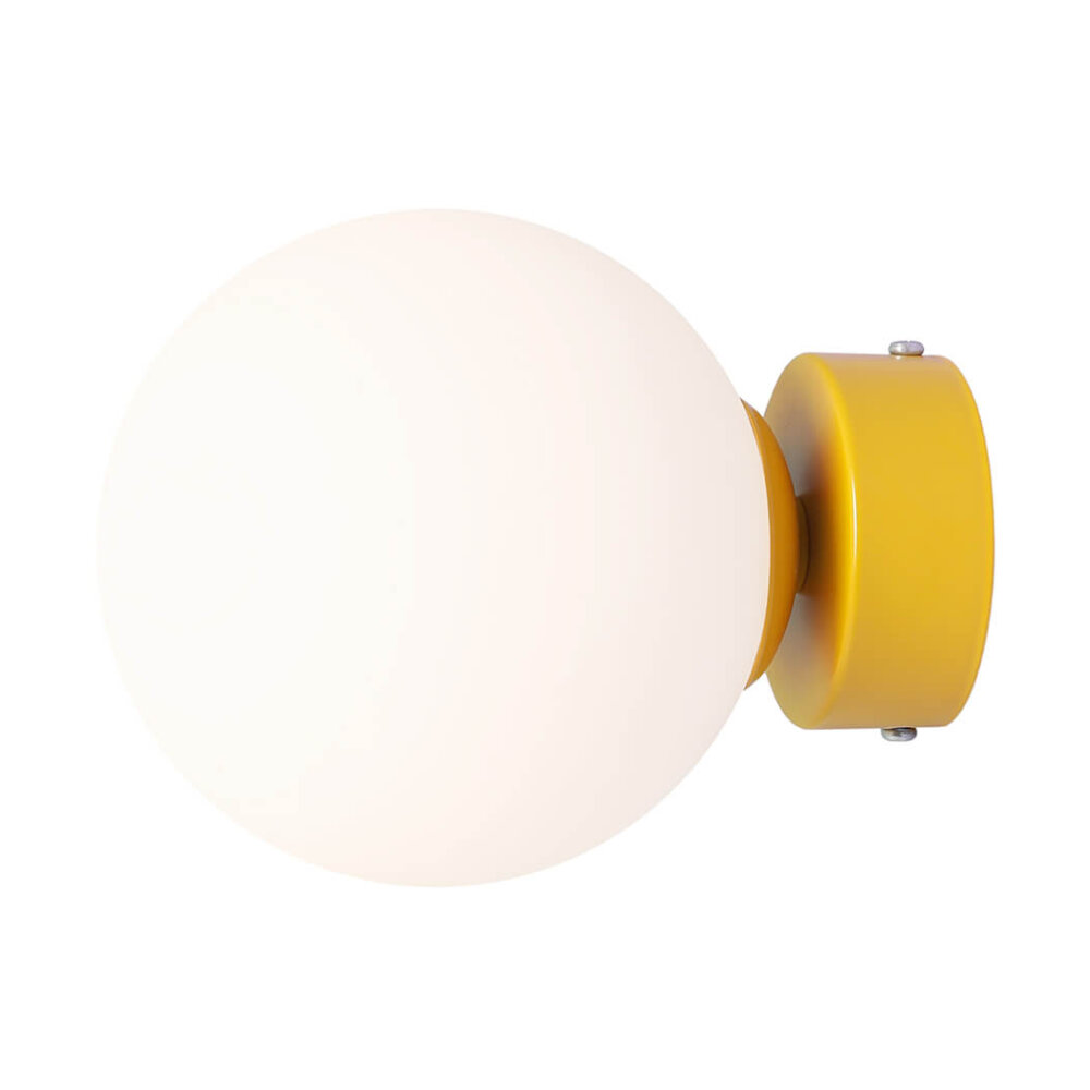 Kinkiet BALL WALL MUSTARD S